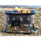 Hiland Round Portable Camp Fire Pit in Black AFP-CMP-RND - alternate 2